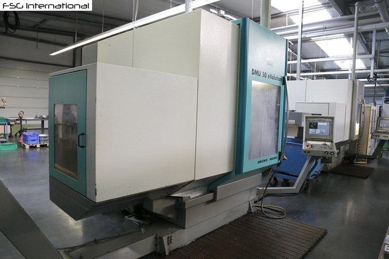 Centro di lavoro 5 Assi Usato DMU50 EVO Linear_ FSG INTERNATIONAL