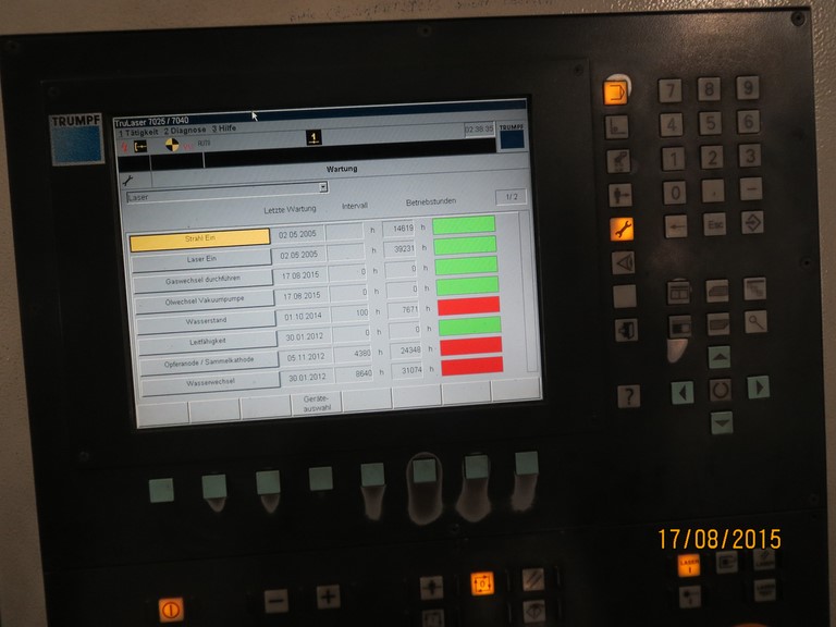 Laser TRUMPF Trumatic L 6050 usato