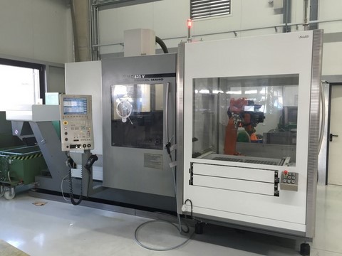centro di lavoro usato HAAS VF4 2007