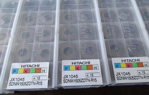 Inserto Hitachi  SDNW 1205ZDTN-R15 JX1045